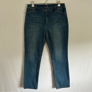 J. Jill Denim Jeans Women’s 12 Tried & True Fit Slim Ankle stretch